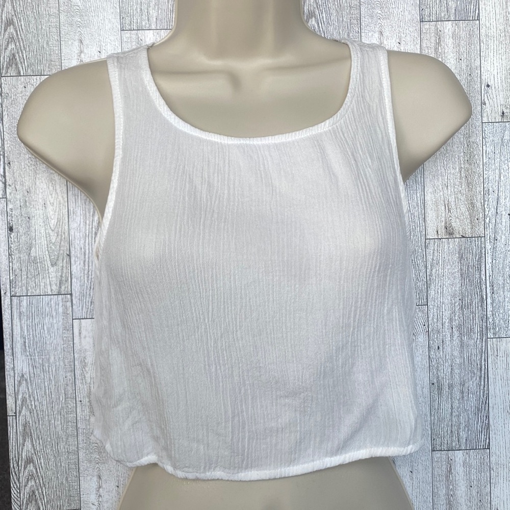 H&M💗Coachella Macrame Crop Top